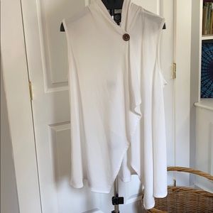 Bobeau sleeveless tunic coverall vest